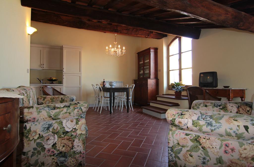 La Terrazza Sulla Val D'Orcia Lejlighed Castiglione dʼOrcia Værelse billede