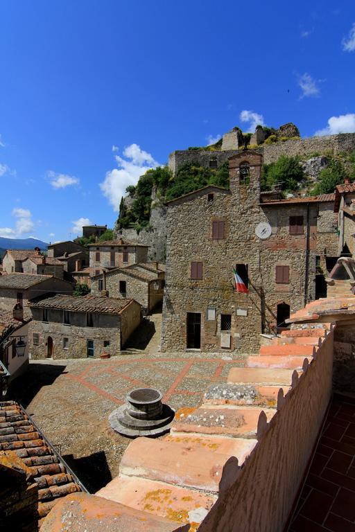 La Terrazza Sulla Val D'Orcia Lejlighed Castiglione dʼOrcia Værelse billede