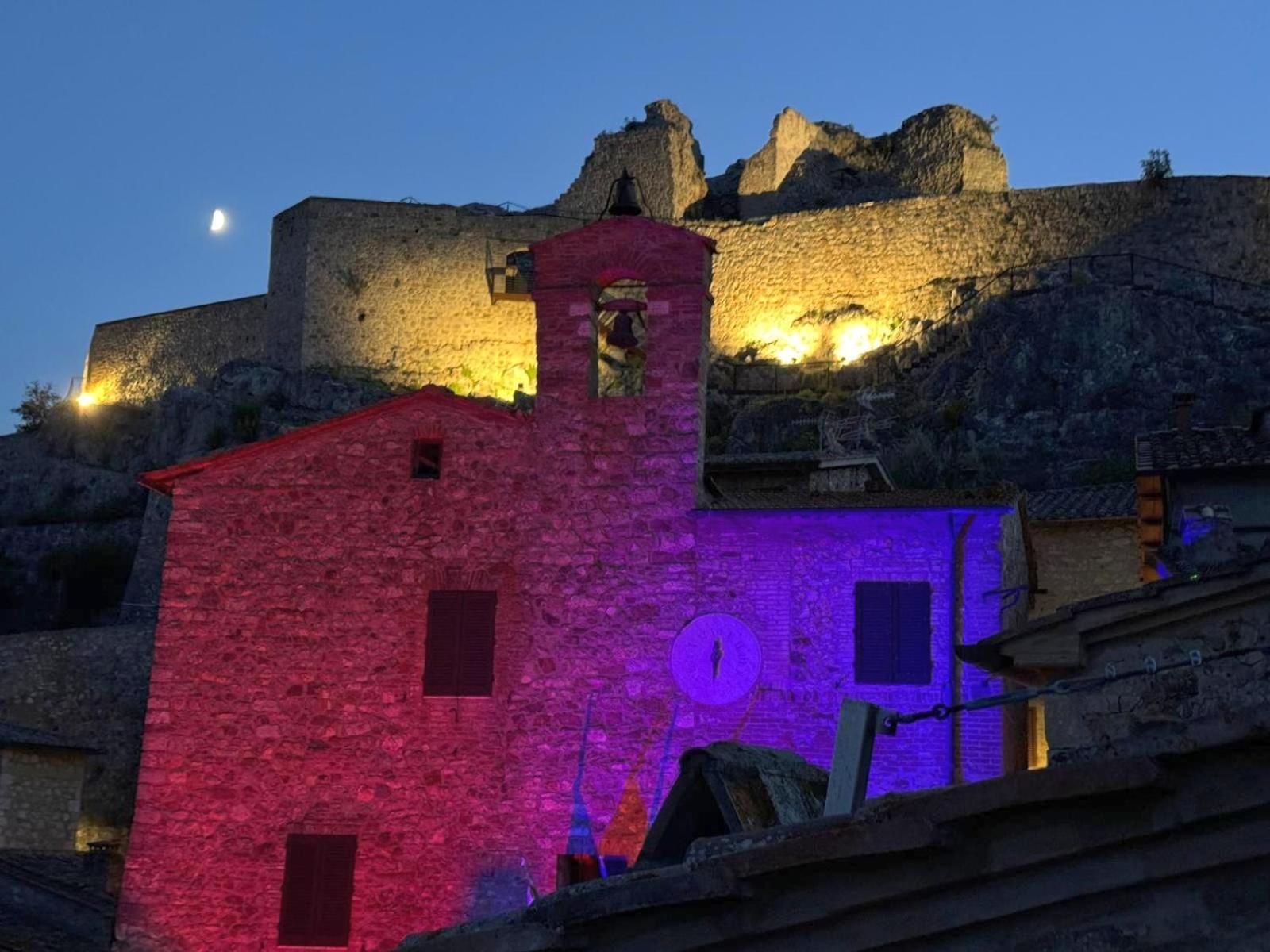 La Terrazza Sulla Val D'Orcia Lejlighed Castiglione dʼOrcia Eksteriør billede