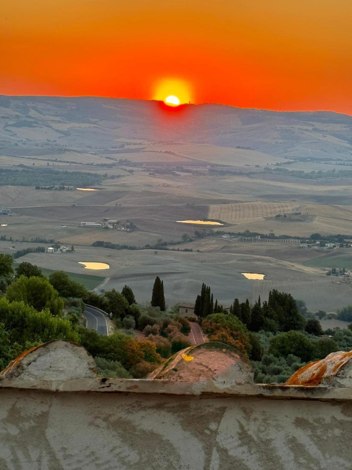 La Terrazza Sulla Val D'Orcia Lejlighed Castiglione dʼOrcia Eksteriør billede