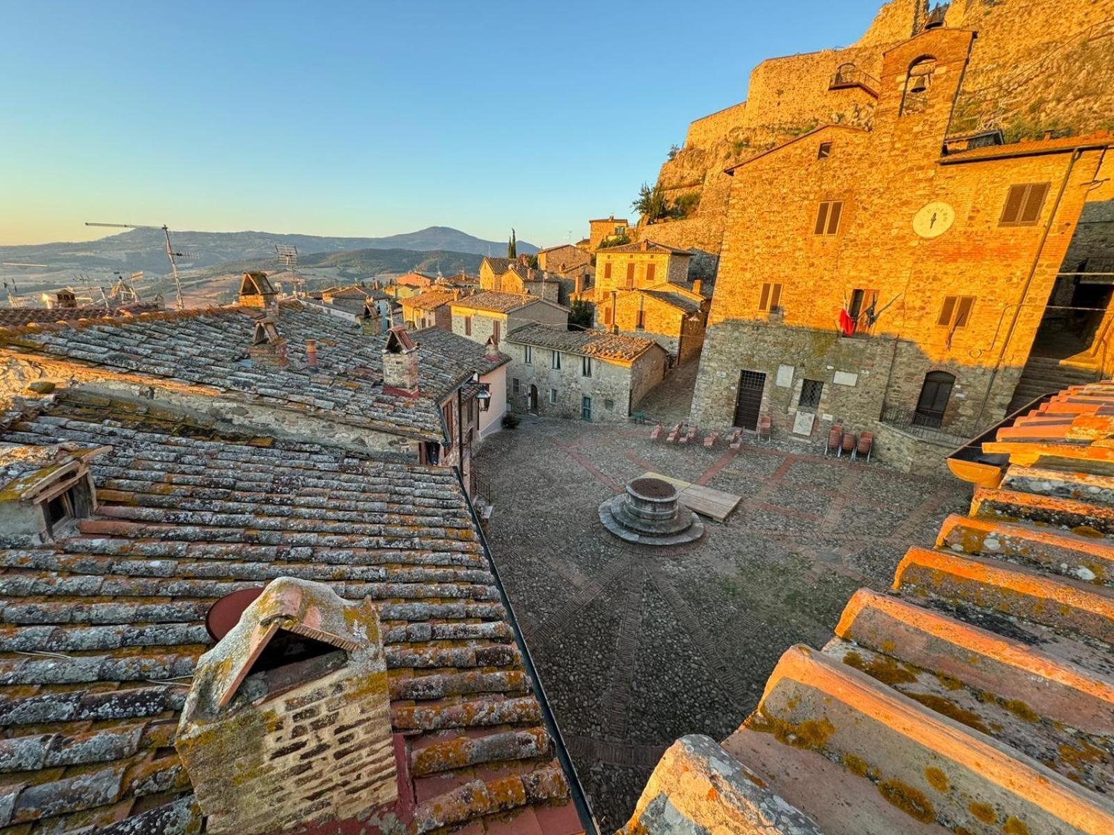 La Terrazza Sulla Val D'Orcia Lejlighed Castiglione dʼOrcia Eksteriør billede