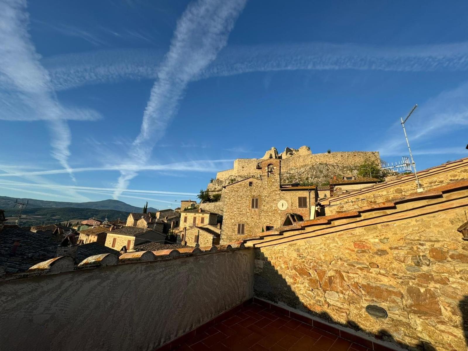La Terrazza Sulla Val D'Orcia Lejlighed Castiglione dʼOrcia Eksteriør billede